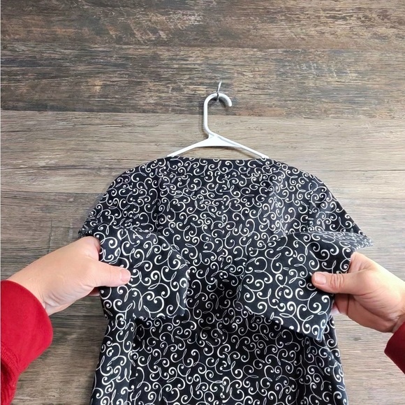 LOFT Black and White Swirl Blazer - Picture 7 of 11